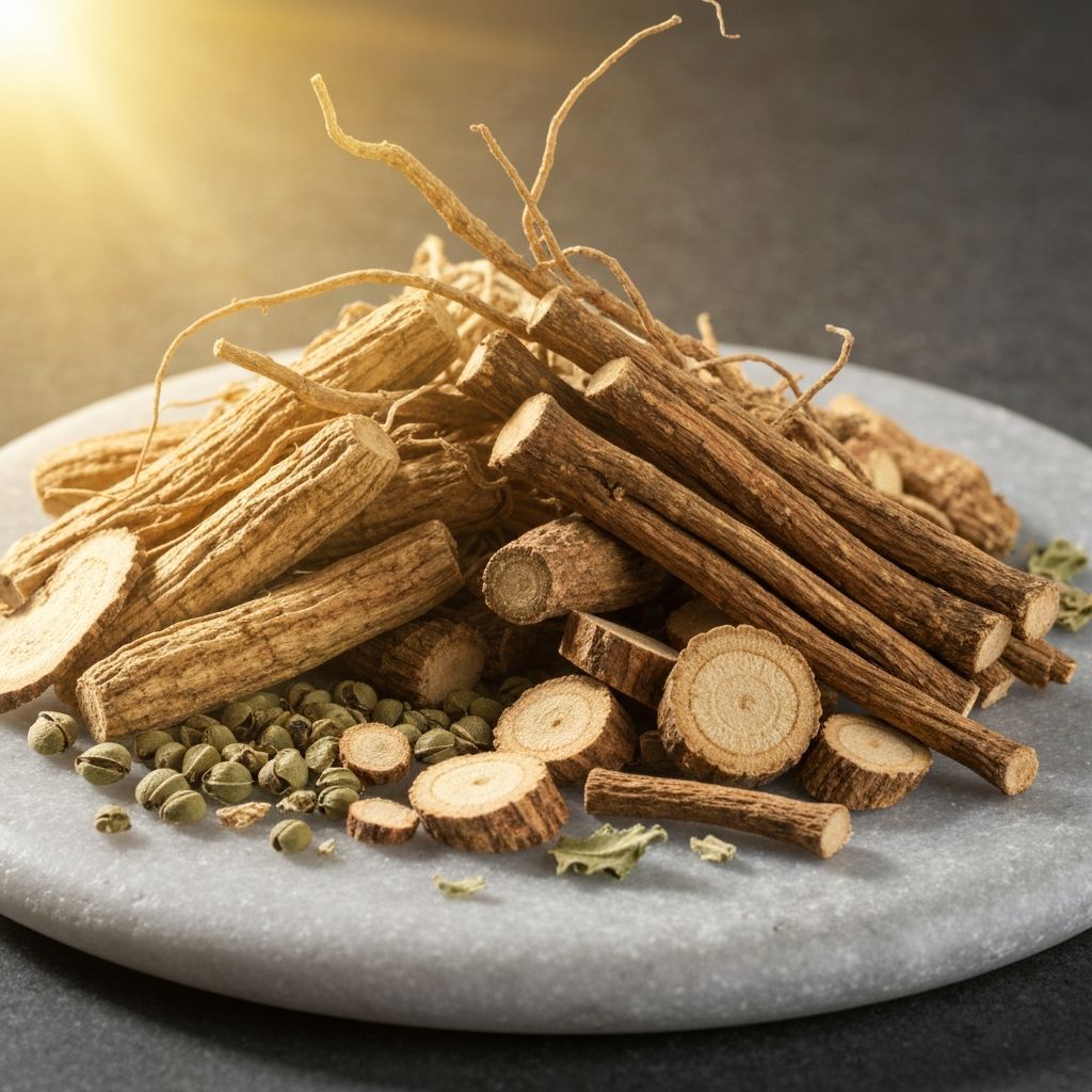 Combined root powder blend